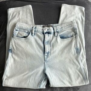 Point Sur icy wash shore ditch straight denim jeans size 29